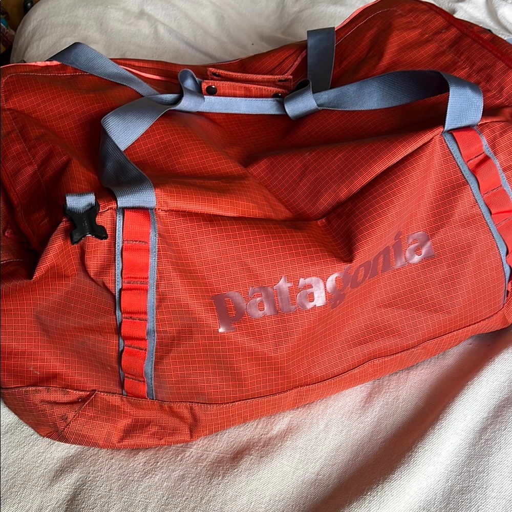 Patagonia Black Hole Red Duffel Bag/backpack